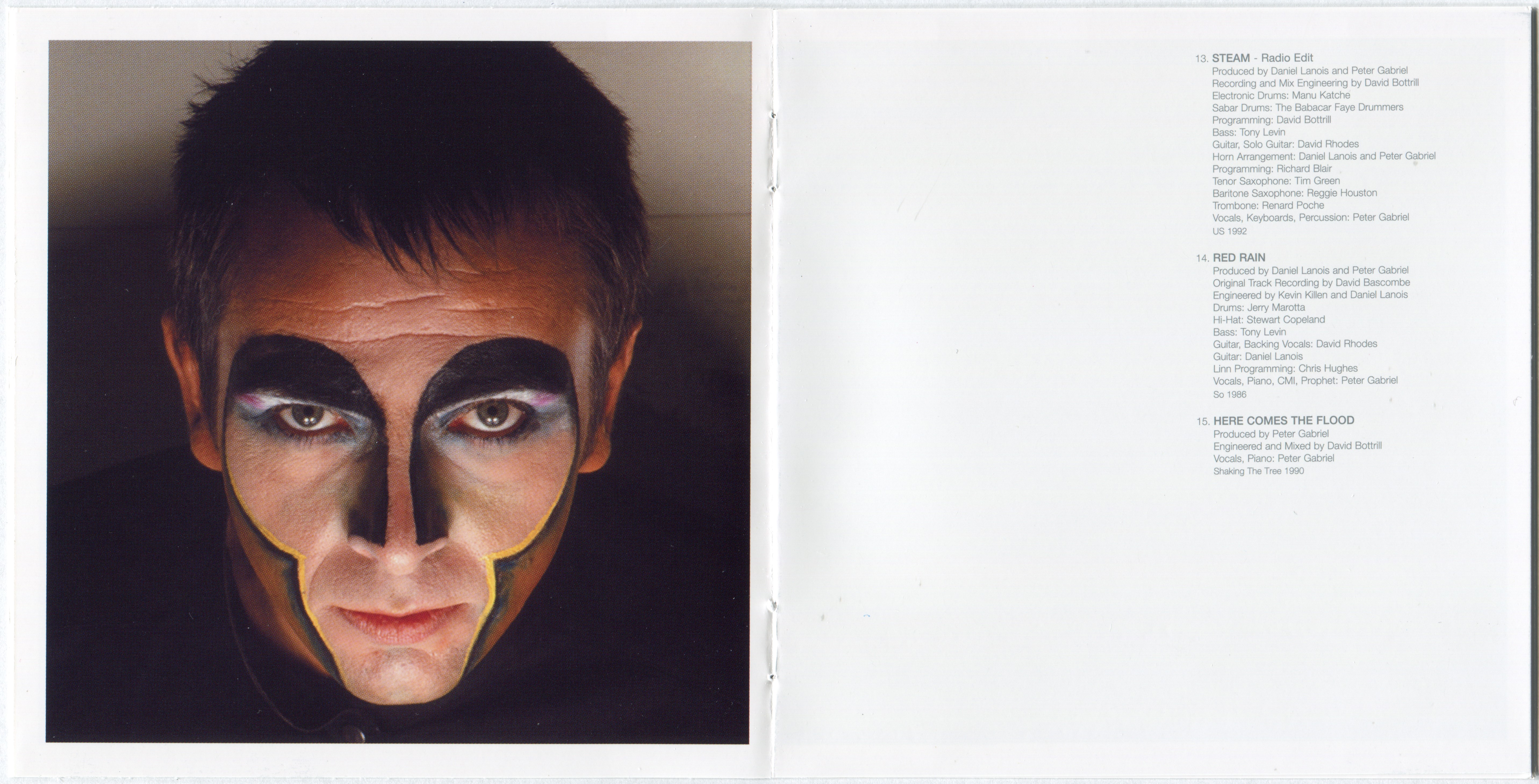 Peter Gabriel Hit : Booklet 4.